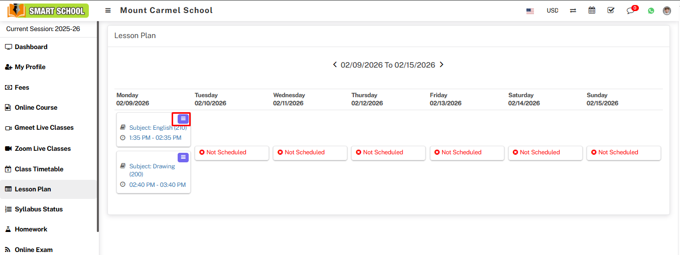 Lesson Plan List Image