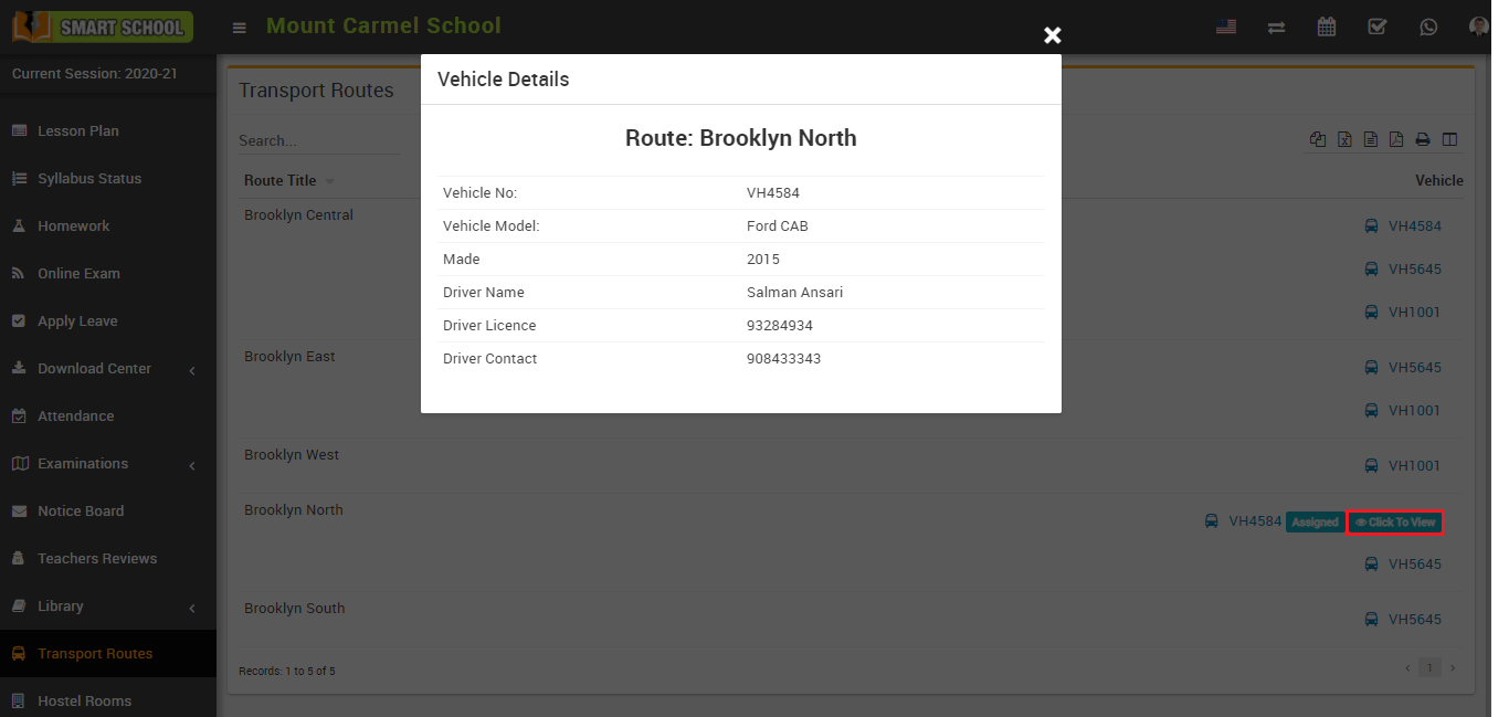 Vehicle Details Image